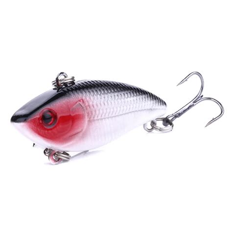 Hengjia 1pcs 5cm 6g Hard Game Vib Fishing Lures Bass Wobbler Pike Carp