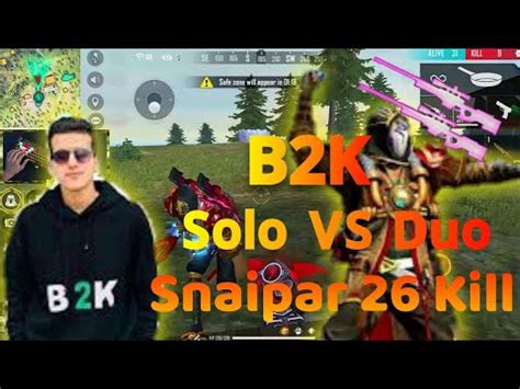 B K Solo Vs Squad Impossible Born Kill Free Fire