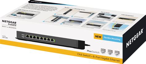 Customer Reviews NETGEAR 8 Port 10 100 1000 Mbps Gigabit Smart Managed