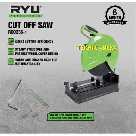 Jual Ryu Rco Cut Off Inch Mesin Potong Besi Rco Cutting