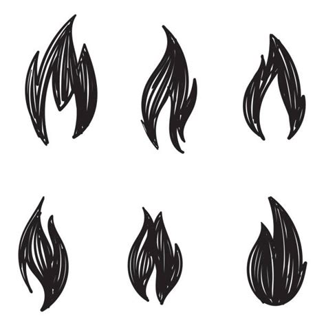 35,000+ Flame Drawings Stock Illustrations, Royalty-Free Vector ...
