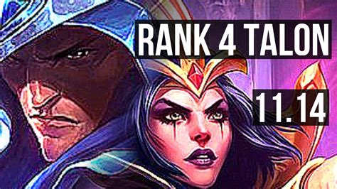 TALON Vs LEBLANC MID Rank 4 Talon 6 Solo Kills 700 Games