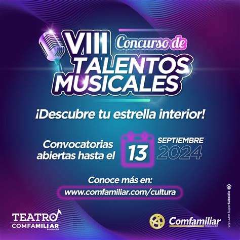 Se Abren Las Inscripciones Para El Concurso De Talentos Musicales 2024