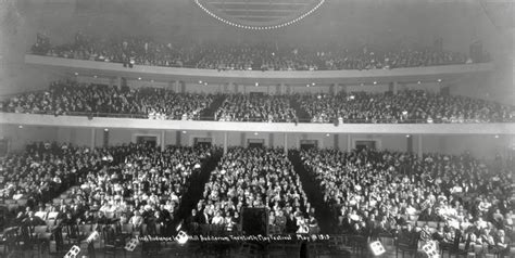 Michigan Memories University Of Michigans Hill Auditorium Turns 100