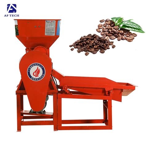 180mm Cylinder Fresh Coffee Bean Fruit 1500kgh Capacity Roller Peeling