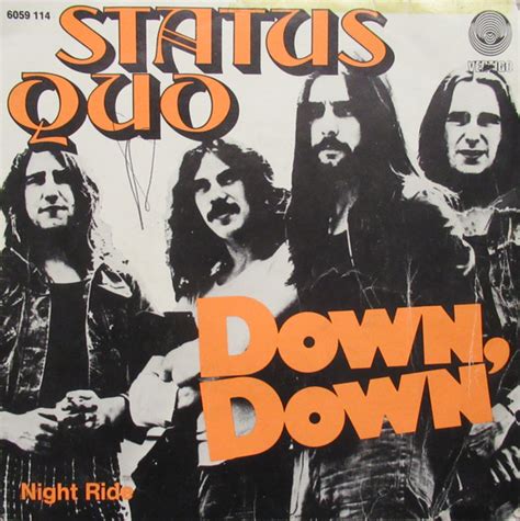 Status Quo Down Down 1974 Vinyl Discogs