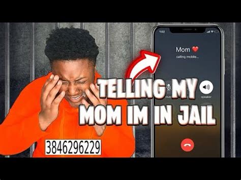 Telling My Mom Im In Jail Prank Gone Wrong Youtube