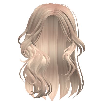 Natural Messy Layered Anime Hair Blonde S Code Price Rblxtrade