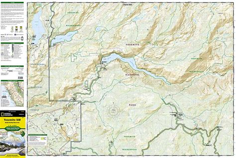 Yosemite Nw Hetch Hetchy Reservoir National Geographic Trails