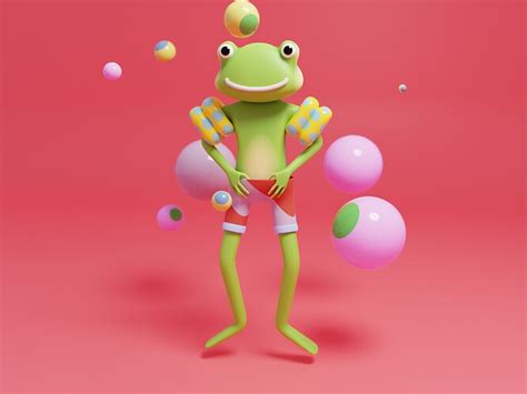 A Frog Illustration - Finished Projects - Blender Artists Community