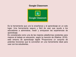 5 Ejemplos de Recursos Tecnológicos en la Educación pptx