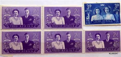 South Africa Royal Visit Block Of D Plus A D In South