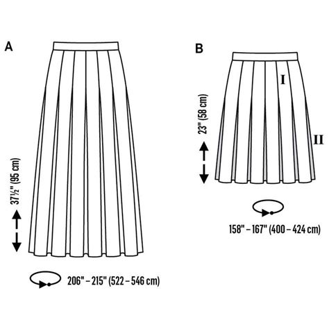 Burda Pleated Skirts 6466 The Fold Line Pleated Skirt Pattern