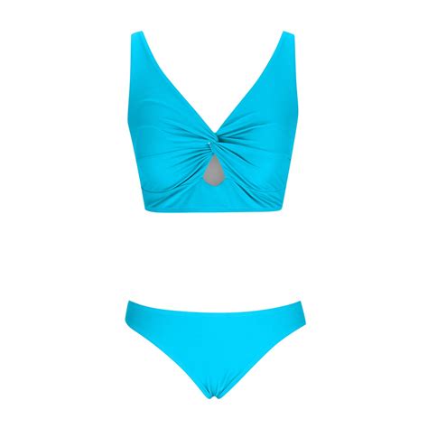 HBYJLZYG Women S Bikini Sets Two Piece Swimsuit Low Waisted V Neck