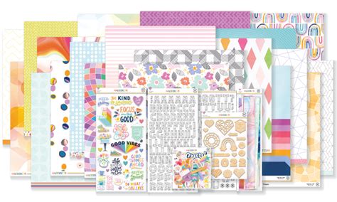 January 2022 Hip Kit Club Main Scrapbook Kit Hip Kit Club Scrapbook