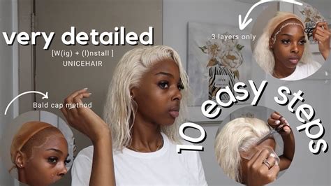 Detailed 613 Side Part Wig Install Tutorial 10 Easy Steps For