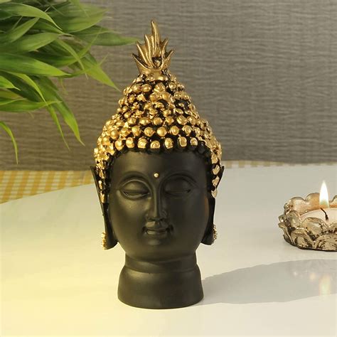 Buy Bal Krishna Lord Gautam Buddha Head Face Statue For Vastu Fangshui