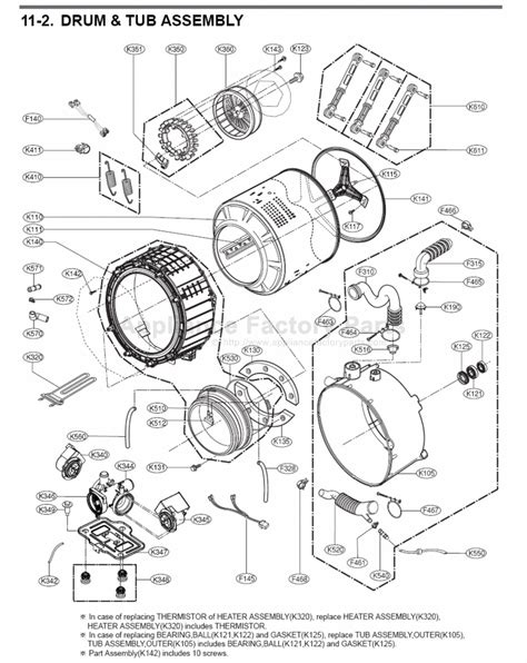 Parts For Wm3360hvca Lg Washing Machines