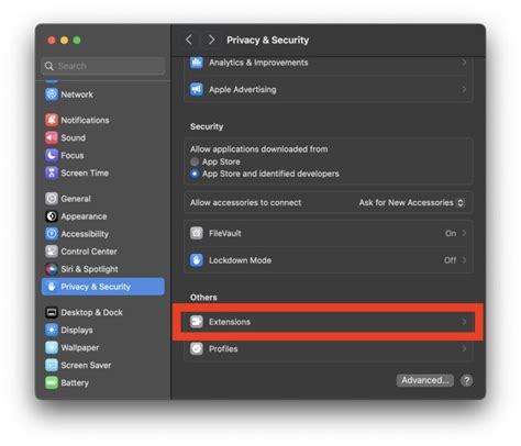 How To Change Quick Actions Extensions In MacOS Sonoma Ventura