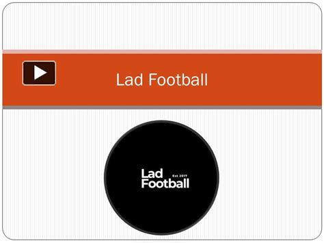 Ppt Lad Football Football Leagues Uefa League 1 Premier League