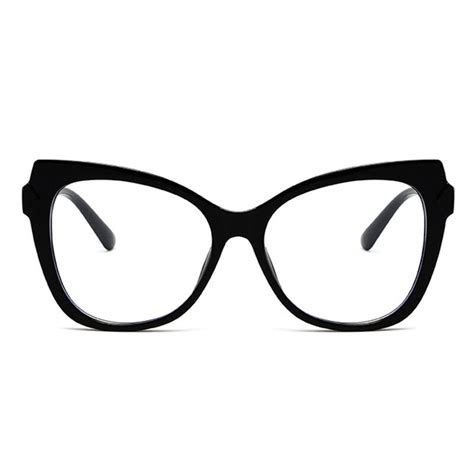 Isabella Cat Eye Black Glasses - Aoolia.com