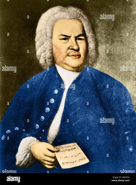 Johann Sebastian Bach Portrait Hi Res Stock Photography And Images Alamy