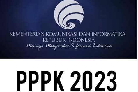 Inilah 24 Formasi PPPK 2023 Kementerian Kominfo Penempatan Lampung Ada