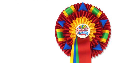 1st 2nd And 3rd Rosettes Red Blue Yellow Rosettes Frosts Rosettes