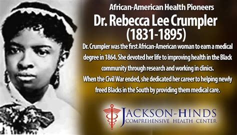 Not Doctor Rebecca Lee Crumpler Fake History Hunter