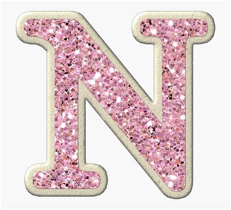 Pink Glitter Printable Glitter Alphabet Letters - Mambu Png