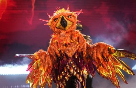 Masked Singer Fans ‘work Out Music Legend Is Behind Phoenix After Just