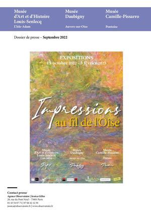 Calaméo Dossier de presse Impressions au fil de l Oise