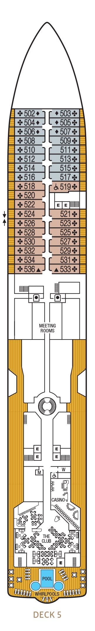 Seabourn Odyssey Deck Plans | CruiseInd