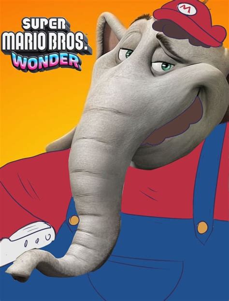 Yo The First Look Of Mario Turning Into An Elephant Looks So Crazy R