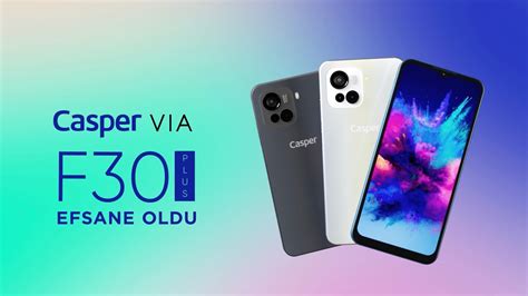 Casper VIA F30 Plus Casper Telefon