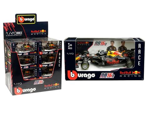 Bburago 143 Rb16b 33 Max Verstappen In Window Box Table Top Display