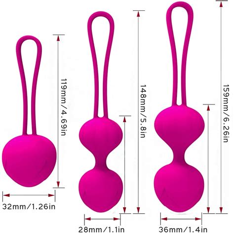 Kegel Balls Bladder Control Exercise G Spot Massager Vibrator Female