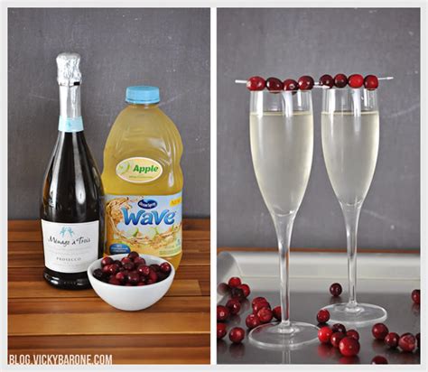 White Cranberry Mimosas Vicky Barone