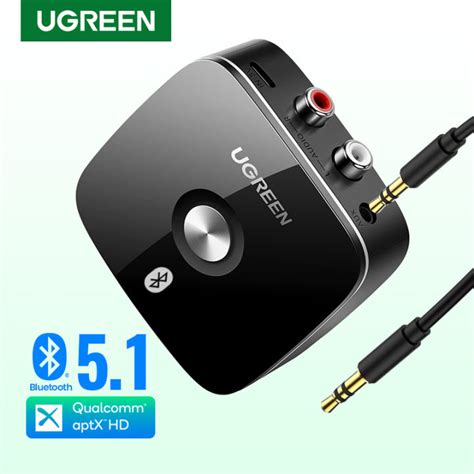 Ugreen Mini Bluetooth Receiver V Audio Adapter Aptx Rca Wireless