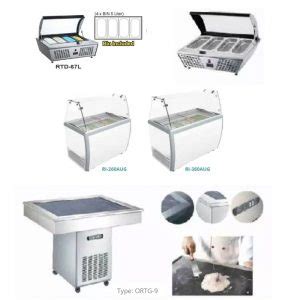 Gelato Showcase Static Cooling Distributor Gea Indonesia