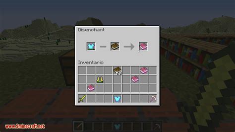 Disenchanter Mod 1.12.2/1.11.2 (Disenchant Items) - 9Minecraft.Net