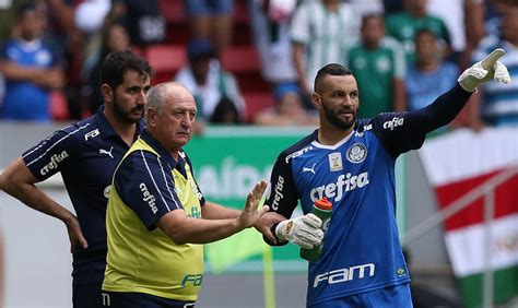 Felipão aprova atuação do Palmeiras em 1 a 0 e exalta evolução de