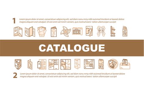 Catalog And Booklet Landing Header Vector By Sevector Thehungryjpeg