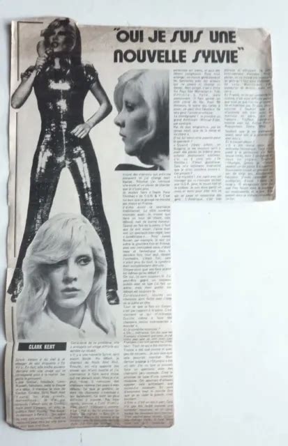 Sylvie Vartan Coupure De Presse Rare Clipping Eur