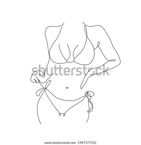 20 449 Drawing Woman In Bikini Images Stock Photos Vectors Shutterstock