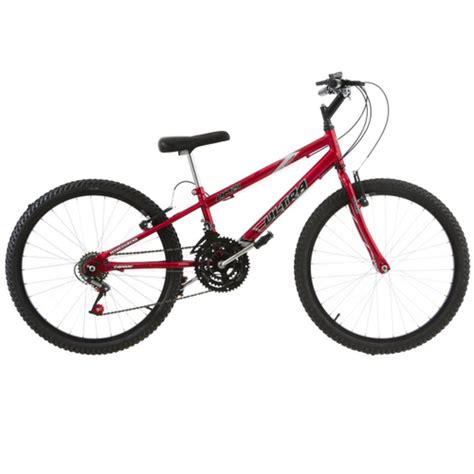 Bicicleta Rebaixada Ultra Bikes Aro Marchas Vermelha Em Promo O