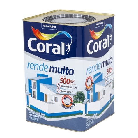 Tinta Coral Rende Muito 18L Spaço das Tintas