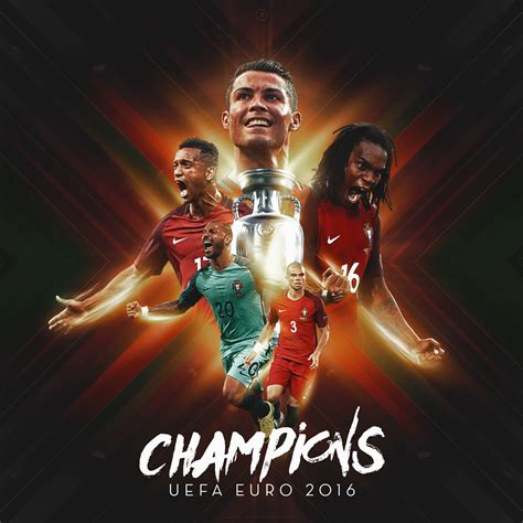 Euro 2016 Champions Portugal Behance