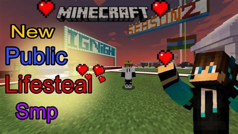 Lifesteal Public Smp Ip And Port Java Pe Public Smp Server