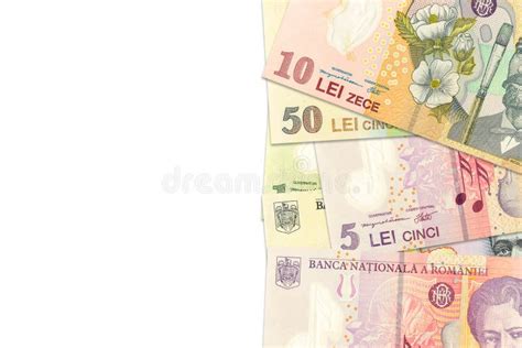 Romanian Leu Banknotes and Euro Banknotes Mixed Indicating Bilateral ...